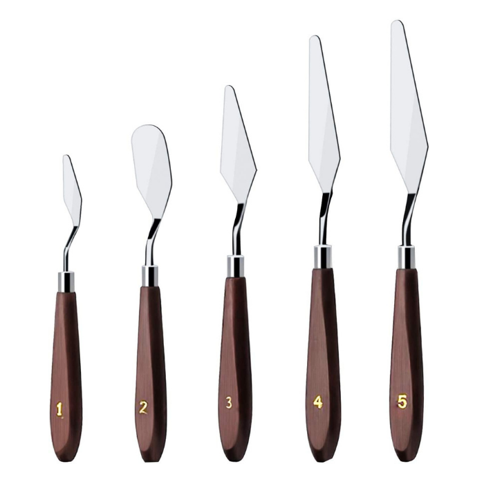 5 piece Cake cream spatula set