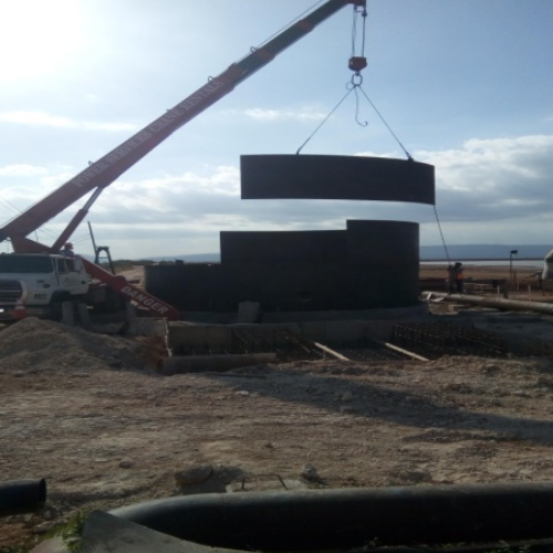 INDUSTRIAL CONSTRUCTION SITE